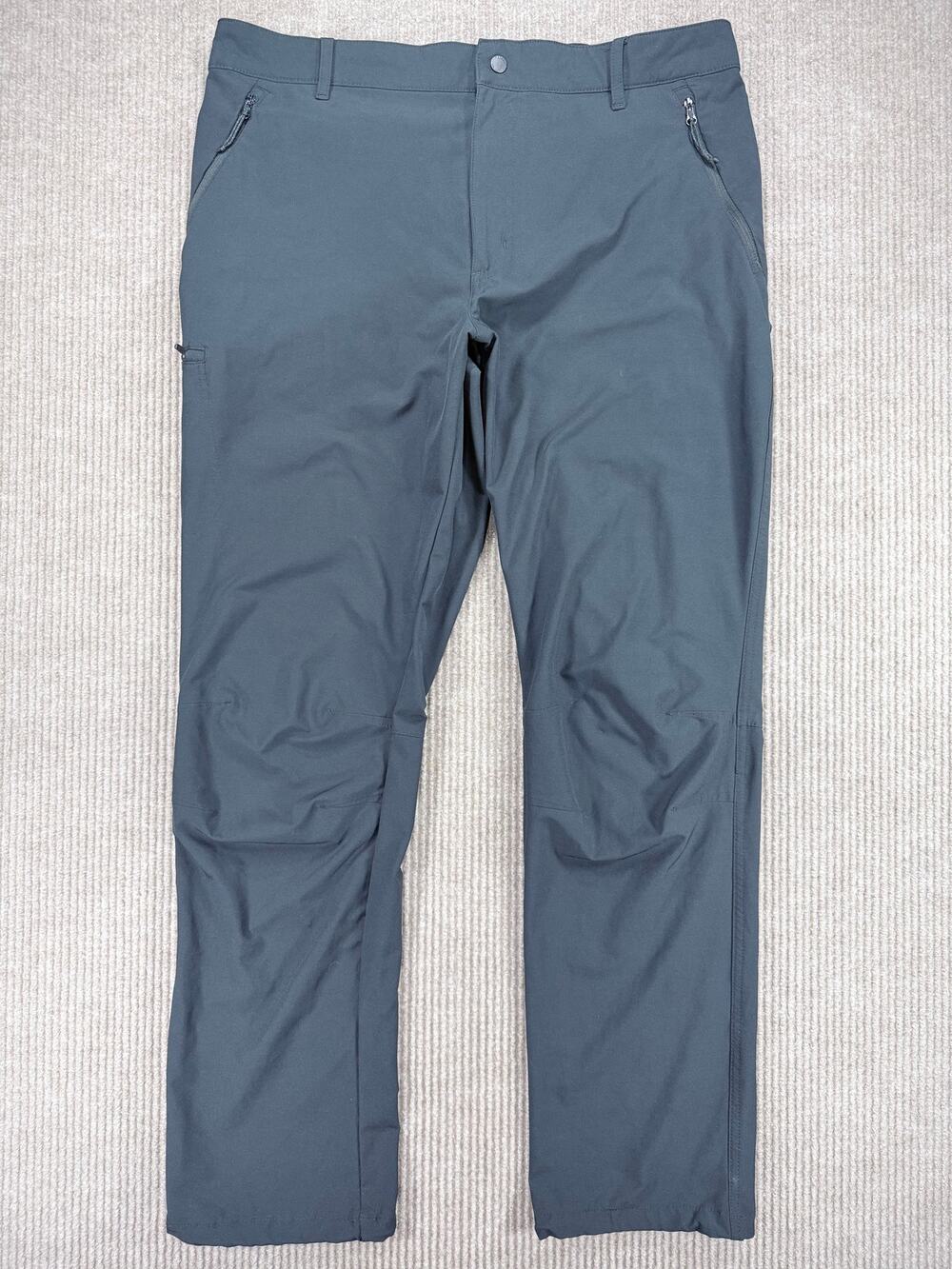 Columbia Men 38 Black Stretch Tech Cargo Hiking Utility Pants 38x30 C